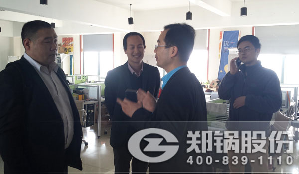 郑锅董事长考察上海世邦  共探机械科技新发展